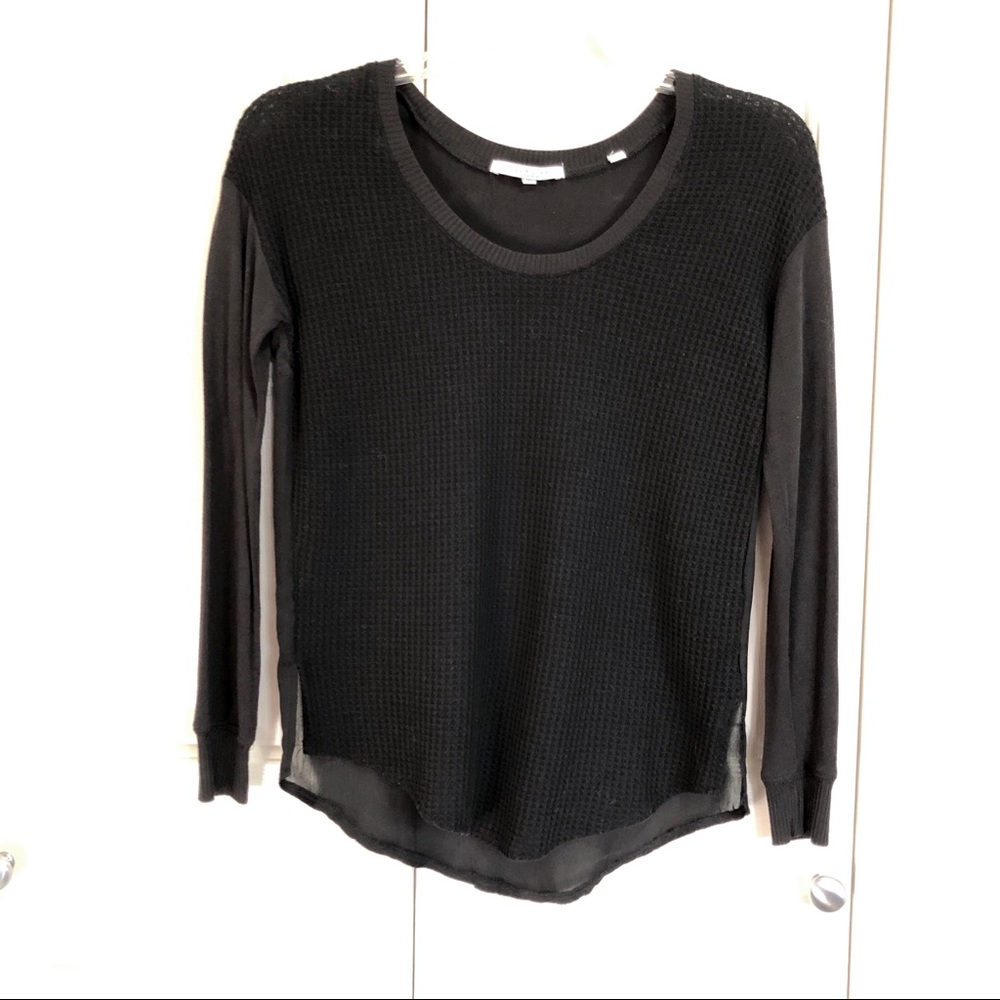 Bella Luxx Waffle Front Top